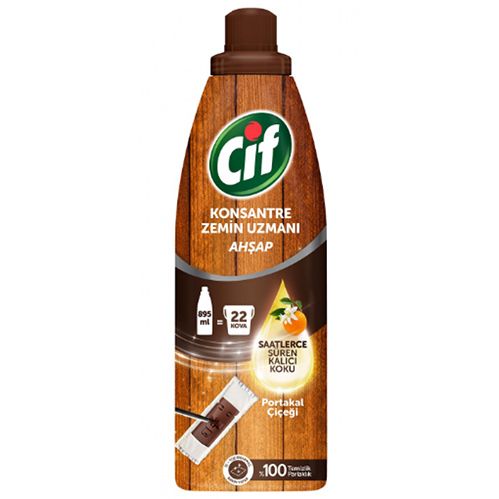 Cif Konsantre Zemin Uzmanı Ahşap Portakal Çiçeği 895 Ml