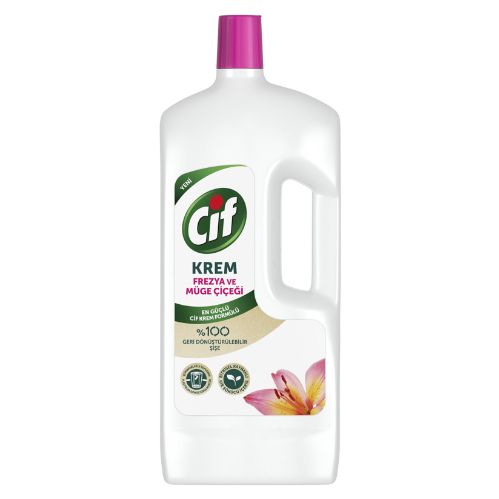 Cif Krem Yüzey Temizleyici Frezya ve Müge Çiçeği 1500 Ml