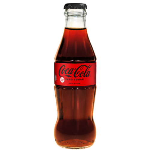 Coca Cola Sugar Free Glass Bottle 200 Ml