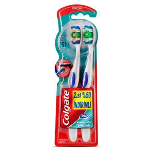 Colgate 360 1+1 Toothbrush 1 Piece