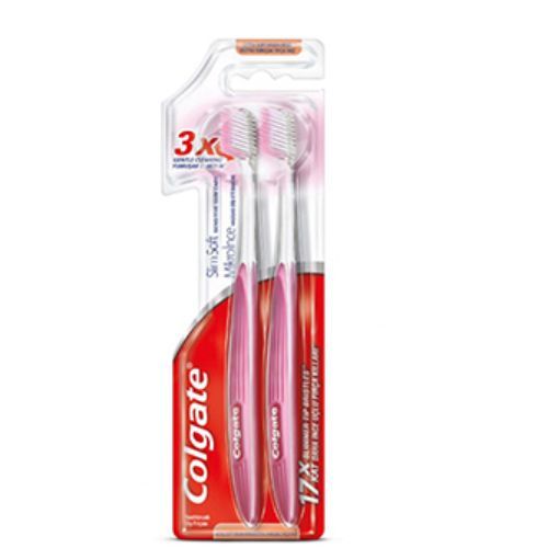 Colgate Micro Fine Sensitive Gum Care 2-Pack Toothbrush 1 Piece