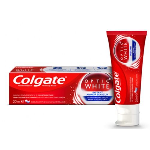 Colgate Optic White Instant Whitening Travel Size 20 Ml