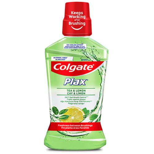 Colgate Plax Çay Ve Limon Alkolsüz Ağız Bakım Suyu 500 Ml