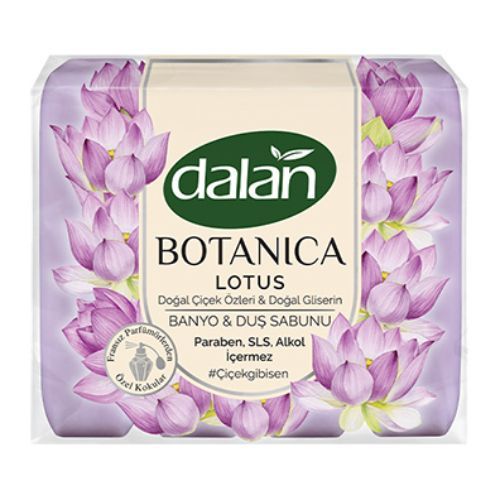 Dalan Botanica Lotus Shower Soap 4 x 150 Gr