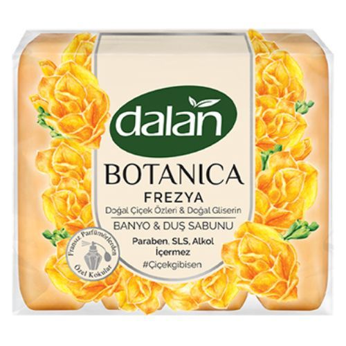 Dalan Botanica Freesia Bath & Shower Soap 150 gr x 4