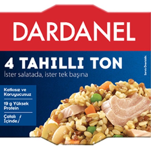 Dardanel 4 Tahıllı Ton Balığı 185 Gr