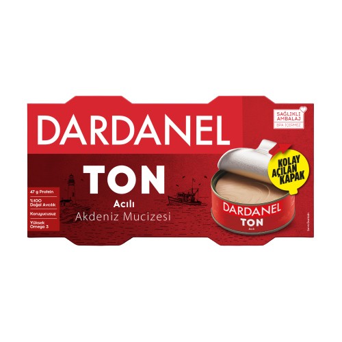 Dardanel Acılı Ton 150 Gr X2