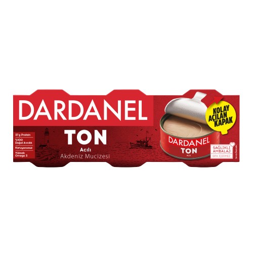 Dardanel Acılı Ton 75Gr X3