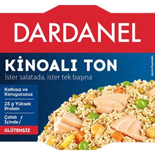 Dardanel  Canned  Tuna Fish With  Quinoa  185 Gr