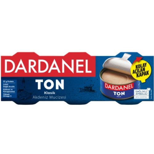 Dardanel Tuna Sunflower Oil 75 Gr x3