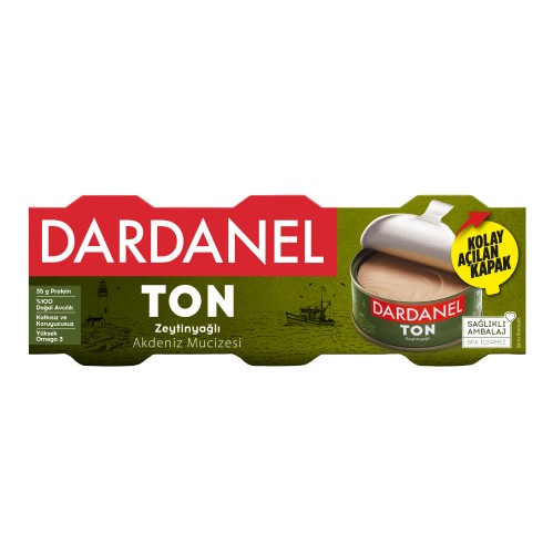 Dardanel Zeytinyağlı Ton 75 Gr X3