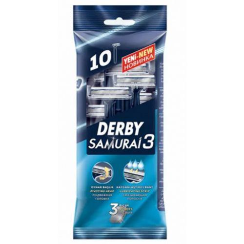 Derby Samurai 3 Pack of 10 10 Pieces