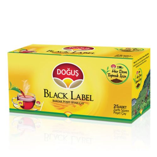 Doğuş Black Label Demlik Poşet Çay 25 Adet