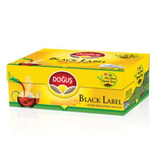 Doğuş Black Label Teapot Bag Tea 48 pcs