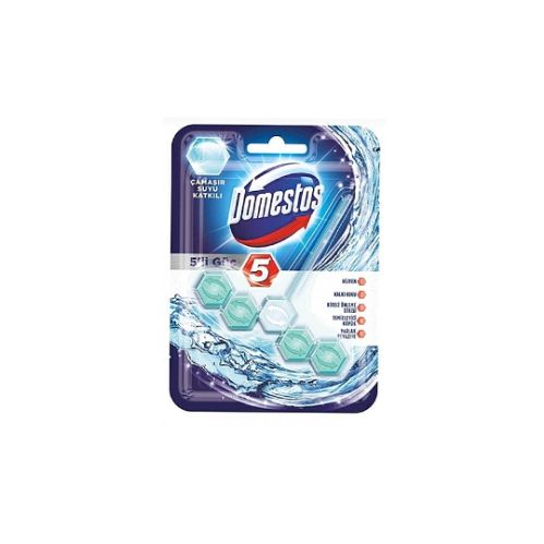 Domestos 5'li Güç Çamaşır Suyu Katkılı 55 Gr