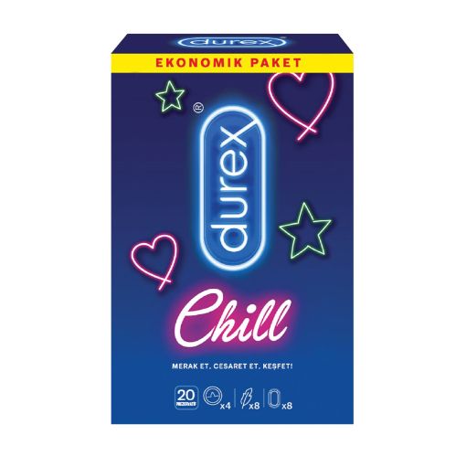 Durex Chill 20'li Prezervatif