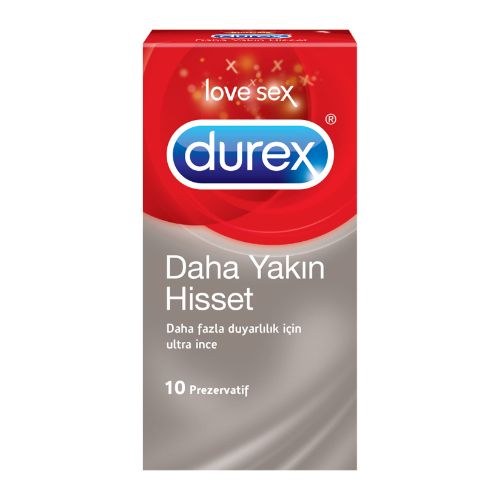 Durex Daha Yakın Hisset 10'lu Prezervatif