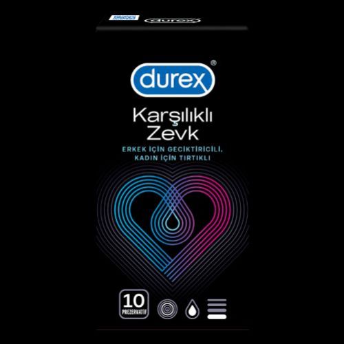 Durex Mutual Pleasure 10 Pack Condoms