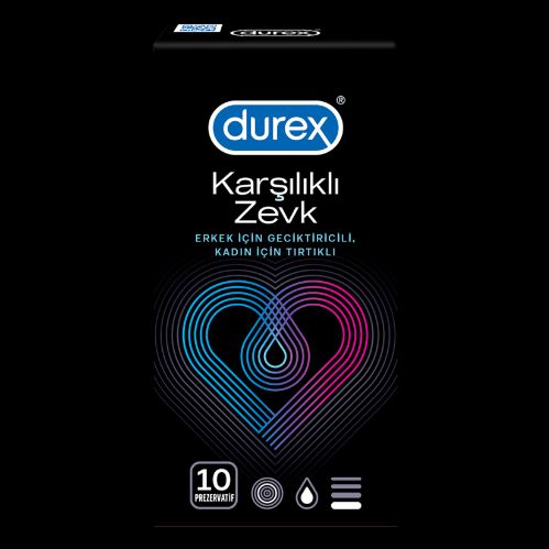 Durex Karşılıklı Zevk 10'lu Prezervatif