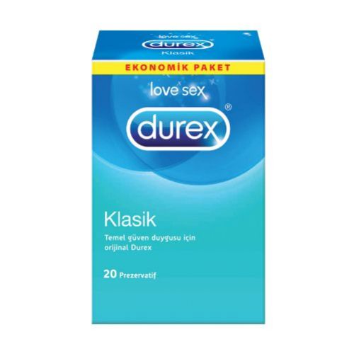 Durex Classic 20 Pack Condoms