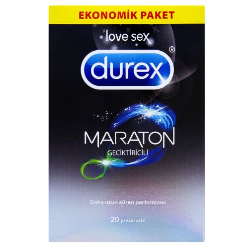 Durex Kondom Daha Uzun Performans Maraton 20 Adet