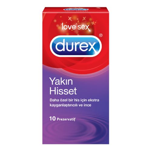 Durex Yakın Hisset 10'lu Prezervatif