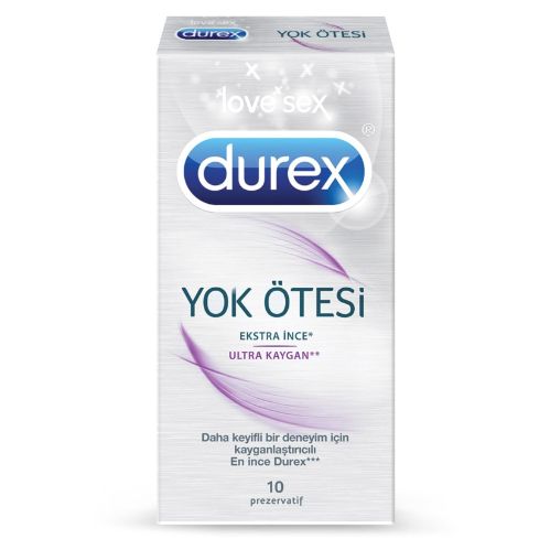 Durex Yok Ötesi Ultra Kaygan 10'lu