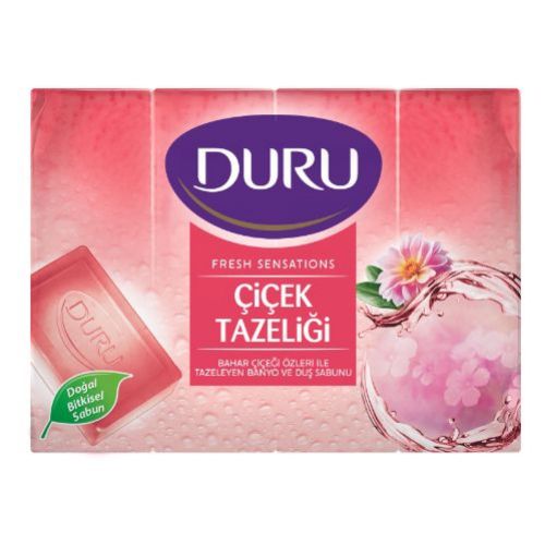 Duru Shower Soap Flower Freshness 4X150 Gr