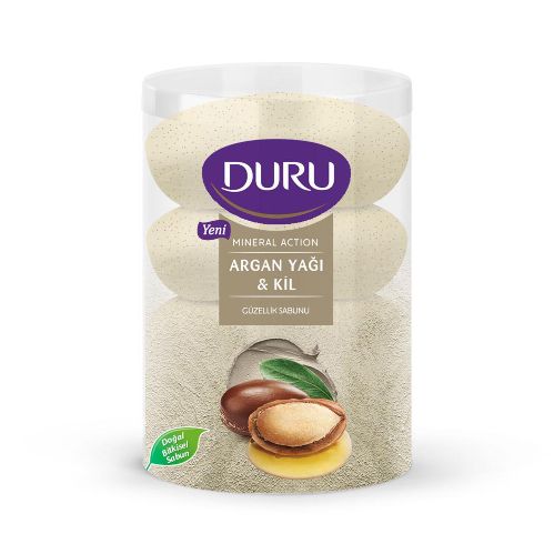 Duru Güzellik Sabunu Argan Yağı-Kil 440 Gr