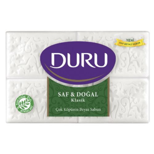 Duru Pure&Natural Classic White Bar Soap 600 Gr