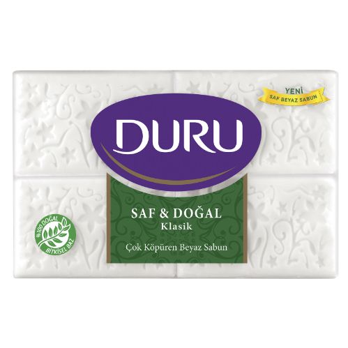 Duru Saf&Doğal Klasik Beyaz Kalıp Sabun 600 Gr