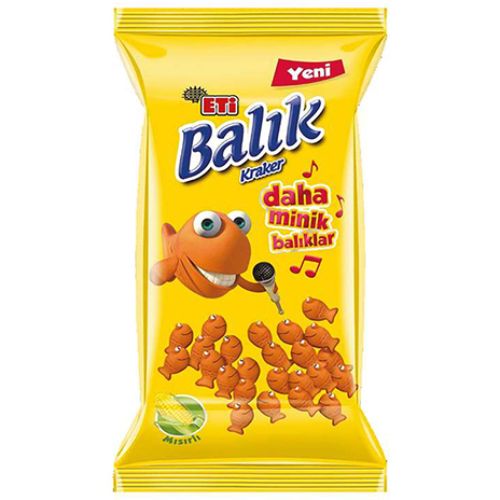 Eti Balık Mısırlı Kraker 70 Gr