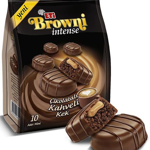 Eti Browni Intense Coffee Flavored Bag 160 Gr