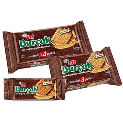 Eti Burçak Whole Wheat Bakery Biscuit 393 Gr