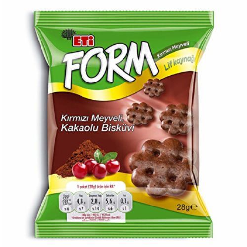 ETİ FormCacao and Blueberry 30 Gr