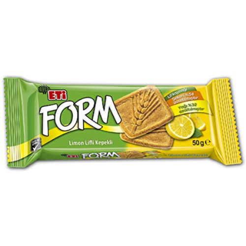 Eti Form Limon Lifli Kepekli Bisküvi 50 Gr