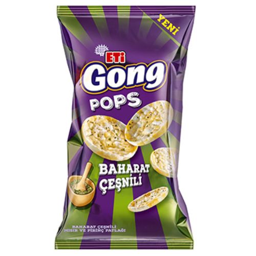 Eti Gong Pops Baharatlı 80 Gr