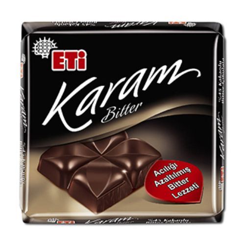 Eti Karam %45 Cocoa with Bitter Chocolate 80 Gr