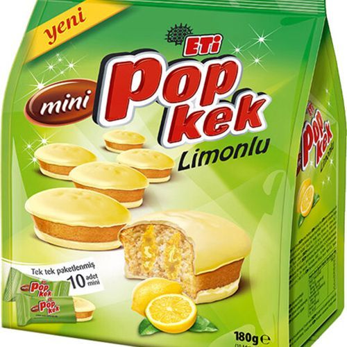 Eti Mini PopKek with Lemon 180 Gr