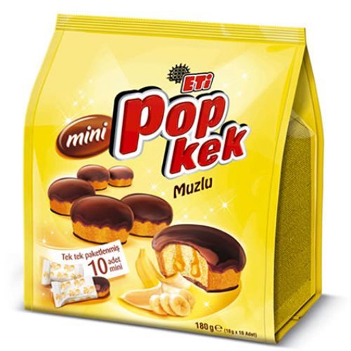 Eti Mini PopKek with Banana 180 Gr