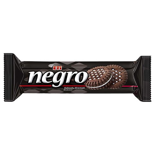 Eti Negro Kakaolu Kremalı Bisküvi 100 Gr