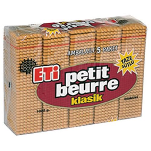 Eti Petit Beurre Bisküvi Klasik 1000 Gr