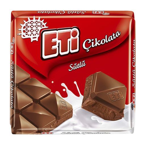 Eti Milk Chocolate 80 Gr