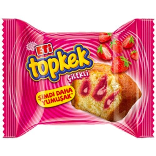 Eti Topkek Cake With Strawberry 35 Gr