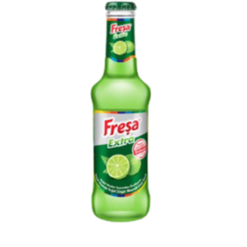 Freşa Extra Bitter Lemon Flavored Natural Rich Mineral Carbonated Drink 200 Ml