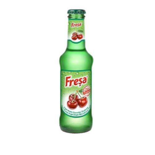 Freşa Sour Cherry Flavored Natural Rich Mineral Carbonated Drink 200 Ml