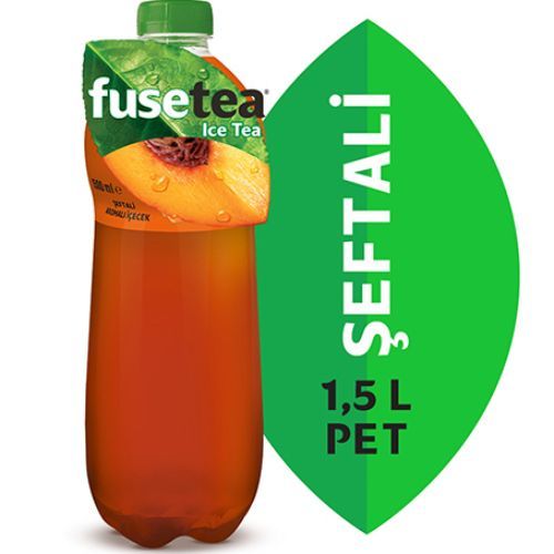 Fuse Tea Flavored Peach Drink Plastic Bottle 1.5 Lt