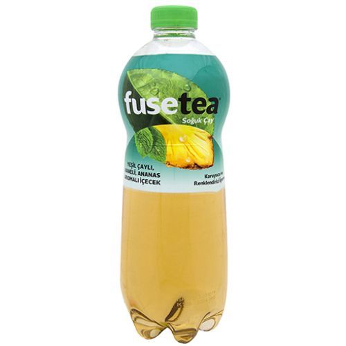 Fuse Tea Ice Tea  Pineapple & Mint Flavored Drink Plastic Bottle 1 lt