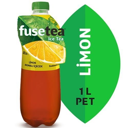 Fuse Tea Ice Tea  Lemon  Flavored Drink Plastic Bottle 1 Lt