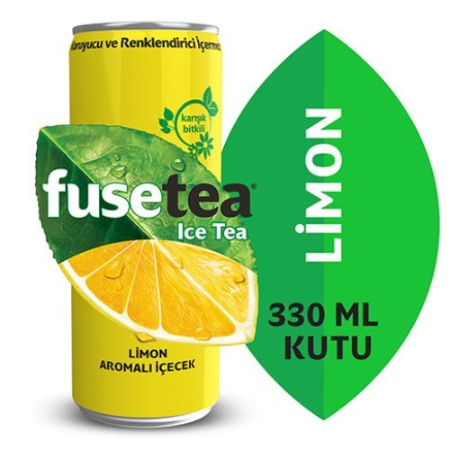 Fuse Tea Ice Tea  Lemon  Flavored Drink Can 330 ml